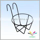 Metal Black Basket for Folwer Plant Stand Indoor Out Door thumbnail-1