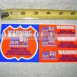 Funny Reflective Bumper Car Sticker -- DH 17439 thumbnail-1