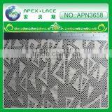 100% Polyester Fabric Lace For Wedding Lace Dress-APN3658