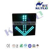 Red Cross & Green Arrow Driveway Indicating Signal for Toll Station and Parking thumbnail-3