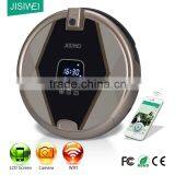 Wifi Mobile App Control ! JISIWEI S+ Golden Pet Hair, Carpet, Wooden Floor, Marble Cleaning Vacuum Robot