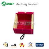 Low Price Exquisite Gift Bamboo Wood Box for Jewellery thumbnail-6