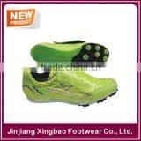 Professional Fly Sprint Track Spike Running Shoes Manufactruer Light Weight Flexible Victory Sprint Track and Field Shoes Spikes