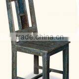 OLD AGE RECLAIMED WOOD DINING CHAIR , RECYCLE WOOD RETRO DINING CHAIR