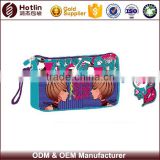 2015 hot selling cheap price 600D polyester pencil bag for girl
