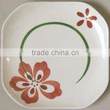 Square Custom Print Melamine Plates PL-07