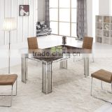 Italy new design living room furniture dinning table and chairs