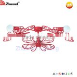 Modern red Butterfly Kids Ceiling Lamp