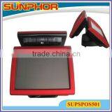 Hot! 15'' Touch POS Terminal with dual screens SUP-SPOS501