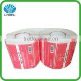 Cosmetic Label With Customized Size , Accept Custom Order