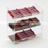 3 Tiers Clear Acrylic Chocolate Display Stands,chocolate Bar Display Stand,chocolate Display Rack