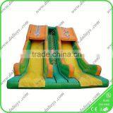 Kids Inflatable Pool Slide,yellow Color Inflatable Water Slide Pool