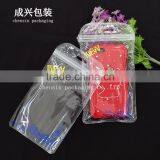 Clear Plastic Zipper Bag Within Printing Flower/cell Phone Mobile Case Packaging Sleeve/transparent Poly Bag thumbnail-6