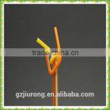 Individual Wrapped Drinking Straws/folding Drinking Straw/flexible Drinking Straw