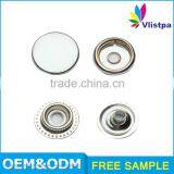 Fashion Wholesale Quality Metal 18mm Custom Printed Snap Buttons thumbnail-4