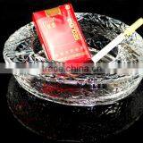HYAS-06 Large Engraved Crystal Ashtray for Wholesale thumbnail-2