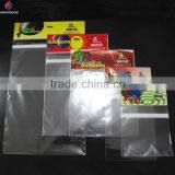 Custom Plastic Opp Bag With Printed Header and Permanent Tape for Balloon Packaging