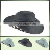 New Round Dot Print Large Brim Bucket Hat Wl-0187 thumbnail-1