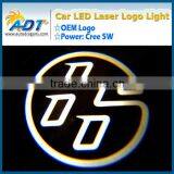 LED logo laser light car logo courtesy door light for Mustang
