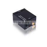 Audio Digital to Analog Converter Coaxial or Toslink to L/R Converter 5w Power Consumption