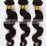 2014 New Hair Product on China Market Premium Brazilian Body Wave Human Hair 16 Inch Hair Weft