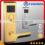 CE Certificate 304 Stainless Steel Rfid Card Security Electric Handle Safe Digital Smart Keyless Hotel Door Lock System Quality Choice