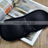 Eye Mask Black Sleeping Eyeshade Eyepatch Blindfold With Earplugs Shade Travel Sleep Aid Cover Light Guide Wholesale thumbnail-3