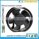 2015 Factory New Model Custom Round Shape High Speed and Air Flow dc Axial Fan 24V 48V