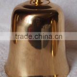 Dia4'' Polished brass ship/coat/door/temple/church bell A8-S08 with many sizes (E199)
