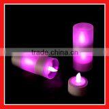 Colour Changing Rechargeable Led Plastic Candle For Holiday thumbnail-3
