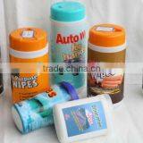 Household Cleaning Wet Wipe in Tube Canister, Tissue, Cleaning Cloth Towel, China Factory thumbnail-4