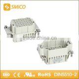 SO-HDD-042, Copper Alloy Material Industrial 42 Pins Heavy Duty Connector,Male Female Crimp Terminal Similar HARTING09160423001