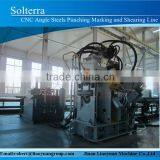 CNC Angle Steels Punching Marking and Shearing Line Machine Made In China