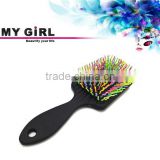New style customize hair brush My girl easy clean tangle brush hair growth massage comb