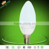 LED fixture energy saving 3.5w ceramic led bulb light led bulb lights candle for crystal replace