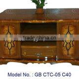 MDF Board Fashion TV Cabinet Furniture, tv Lcd Wooden Cabinet Designs, New Model tv Stand, Corner Lcd tv Furniture, New tv Unit thumbnail-1