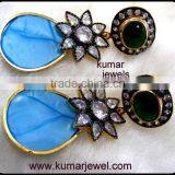 Stylish Blue Shal Earrings thumbnail-1