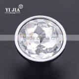 Chrome Base Clear Brass Accessories Drawer Pulls Cupboard Handle Knob thumbnail-2