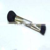 Double Head Cosmetic Contour Face Blush Powder Foundation Makeup Brush Two Ends thumbnail-2