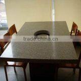 Chinese Style Dining Table / Dinner Table Round / Marble Dining Table thumbnail-3