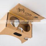 OEM Virtual Reality Headset 3D Cardboard Glasses for Smartphones thumbnail-4