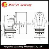China Made Universal Forklift Seat/XFZY-21/Mechanical Suspension Material Handling Seat thumbnail-2