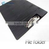 Clip Folder Office Stationery File Portfolio Folder Plastic Cover With Metal Clip thumbnail-4