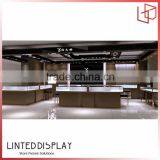 Modern Fresh Wood Base Glass High-grade Watch Showcase