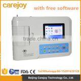 New Digital Portable 3 Channel ECG/ EKG Machine With pc Software thumbnail-1