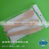 Tableware Knives Forks Spoons Disposable Wooden Kitchen thumbnail-2