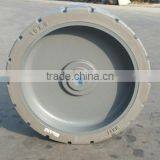 Aerial Work Platform Genie Haulotte Upright Snorkel Mobile Scissor Lift Solid Tire Wheel 15x5 thumbnail-3