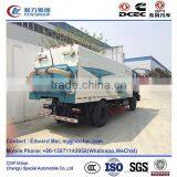 Dongfeng 4*2 4*4 Type 190hp 9 Ton Street Sweeper Truck thumbnail-3