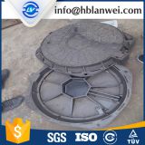 B125 Ductile Iron Manhole Cover with metal chain