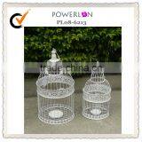 Newest Round Shabby Chic Iron Bird Cage thumbnail-1